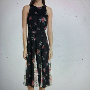 NWT Metropolis Floral Print Midi Dress Ted Baker London size 5 (fits like 14 US)